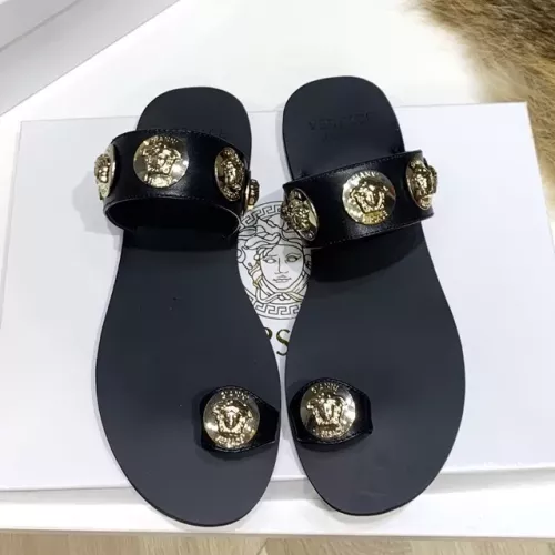 Wholesale Versace Slippers For Women #1372006 $72.00 USD, Wholesale Quality Replica Versace Slippers