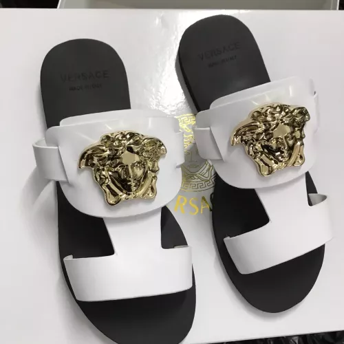 Wholesale Versace Slippers For Women #1372011 $72.00 USD, Wholesale Quality Replica Versace Slippers