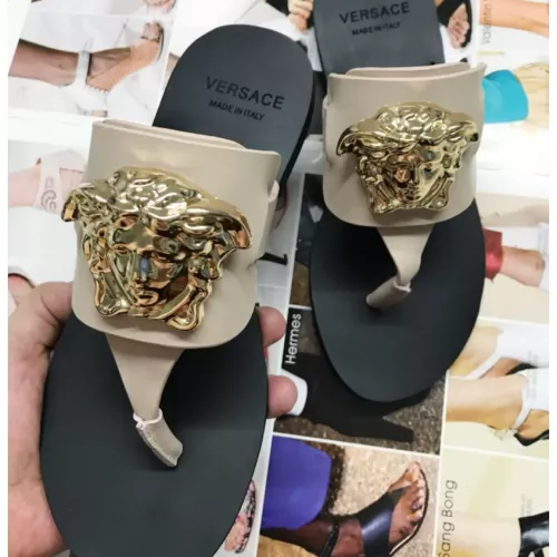 Wholesale Versace Slippers For Women #1372013 $72.00 USD, Wholesale Quality Replica Versace Slippers