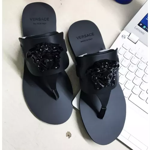 Wholesale Versace Slippers For Women #1372016 $72.00 USD, Wholesale Quality Replica Versace Slippers