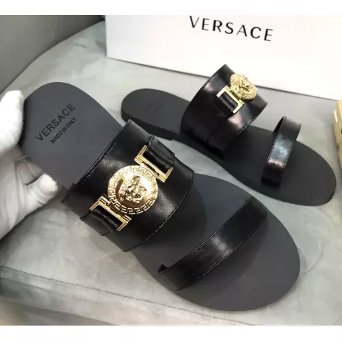 Wholesale Versace Slippers For Women #1372018 $72.00 USD, Wholesale Quality Replica Versace Slippers