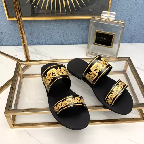 Wholesale Versace Slippers For Women #1372019 $72.00 USD, Wholesale Quality Replica Versace Slippers