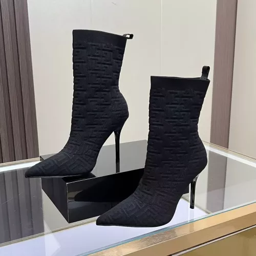 Replica Balmain Boots For Women #1372020 $92.00 USD for Wholesale