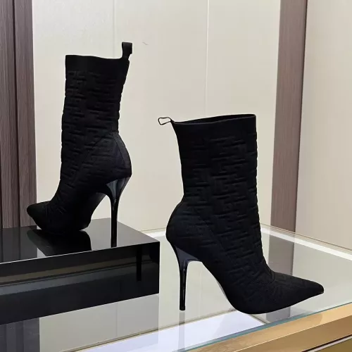 Replica Balmain Boots For Women #1372020 $92.00 USD for Wholesale
