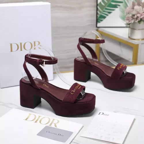 Replica Christian Dior Sandal For Women #1372061 $115.00 USD for Wholesale