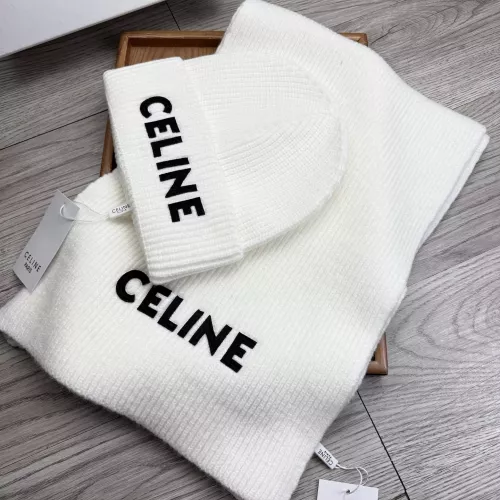 Wholesale Celine Hat and Scarf Set #1372145 $52.00 USD, Wholesale Quality Replica Celine Hat and Scarf and Glove Set