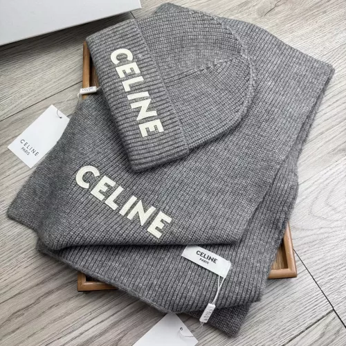 Wholesale Celine Hat and Scarf Set #1372147 $52.00 USD, Wholesale Quality Replica Celine Hat and Scarf and Glove Set