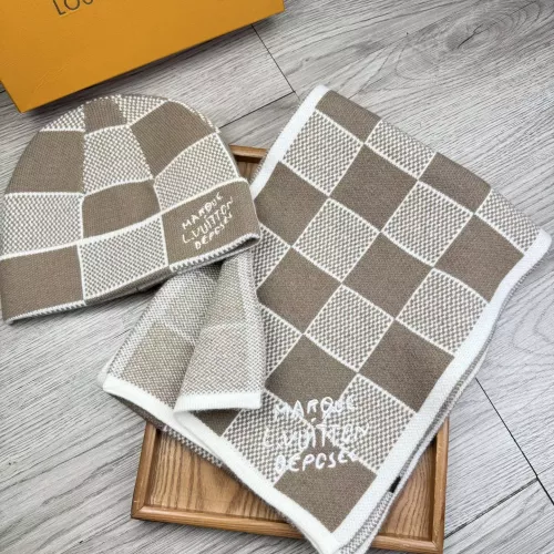 Wholesale Louis Vuitton LV Hat and Scarf Set #1372156 $52.00 USD, Wholesale Quality Replica Louis Vuitton LV Hat and Scarf and Glove Set