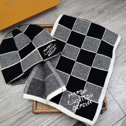 Wholesale Louis Vuitton LV Hat and Scarf Set #1372159 $52.00 USD, Wholesale Quality Replica Louis Vuitton LV Hat and Scarf and Glove Set