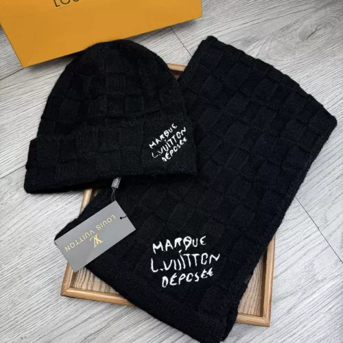Wholesale Louis Vuitton LV Hat and Scarf Set #1372168 $52.00 USD, Wholesale Quality Replica Louis Vuitton LV Hat and Scarf and Glove Set
