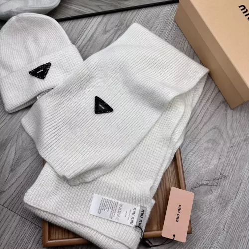 Replica MIU MIU Hat and Scarf Set #1372201 $52.00 USD for Wholesale