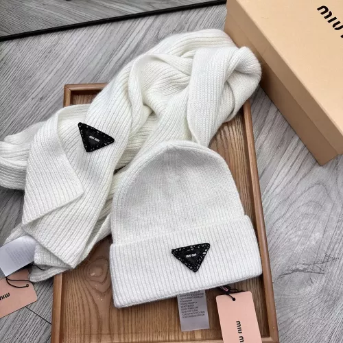 Replica MIU MIU Hat and Scarf Set #1372201 $52.00 USD for Wholesale