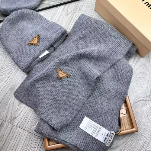 Wholesale MIU MIU Hat and Scarf Set #1372203 $52.00 USD, Wholesale Quality Replica MIU MIU Hat and Scarf and Glove Set