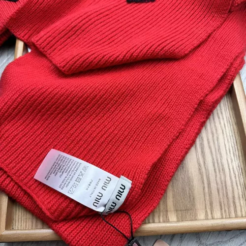 Replica MIU MIU Hat and Scarf Set #1372204 $52.00 USD for Wholesale