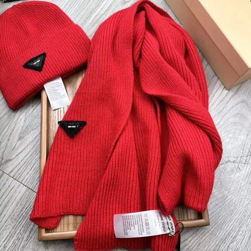 Replica MIU MIU Hat and Scarf Set #1372204 $52.00 USD for Wholesale