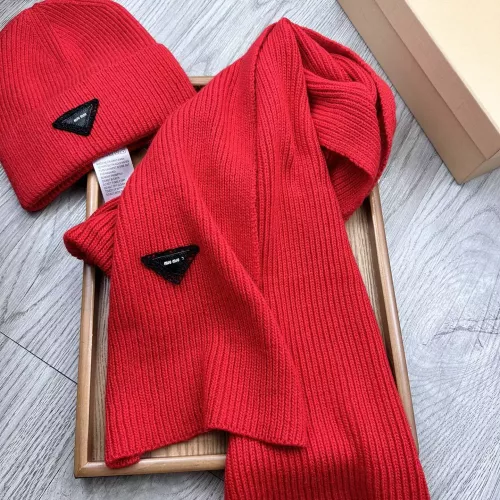 Replica MIU MIU Hat and Scarf Set #1372204 $52.00 USD for Wholesale