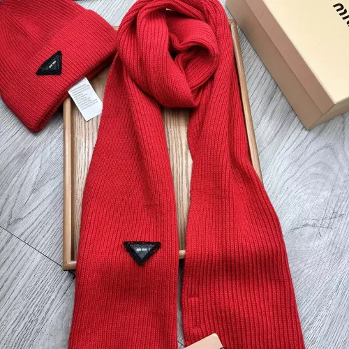 Replica MIU MIU Hat and Scarf Set #1372204 $52.00 USD for Wholesale