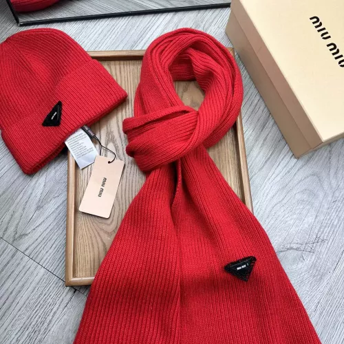 Replica MIU MIU Hat and Scarf Set #1372204 $52.00 USD for Wholesale