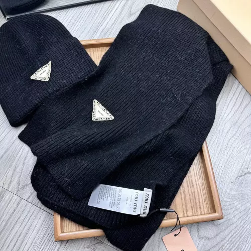 Replica MIU MIU Hat and Scarf Set #1372205 $52.00 USD for Wholesale