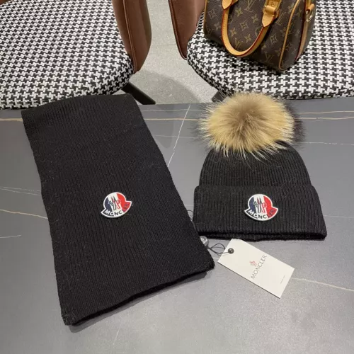 Wholesale Moncler Hat and Scarf Set #1372255 $68.00 USD, Wholesale Quality Replica Moncler Hat and Scarf and Glove Set