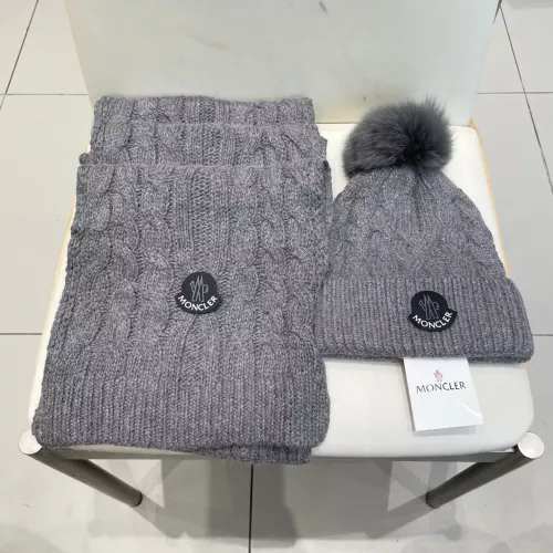 Wholesale Moncler Hat and Scarf Set #1372263 $68.00 USD, Wholesale Quality Replica Moncler Hat and Scarf and Glove Set