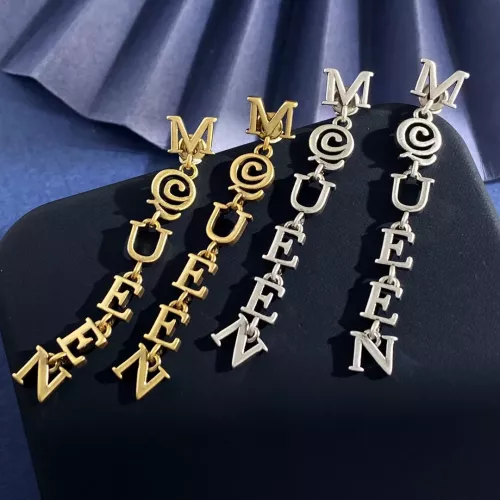 Replica Alexander McQueen Earrings For Women #1372390 $32.00 USD for Wholesale