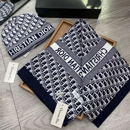Replica Christian Dior Hat and Scarf Set #1372485 $48.00 USD for Wholesale