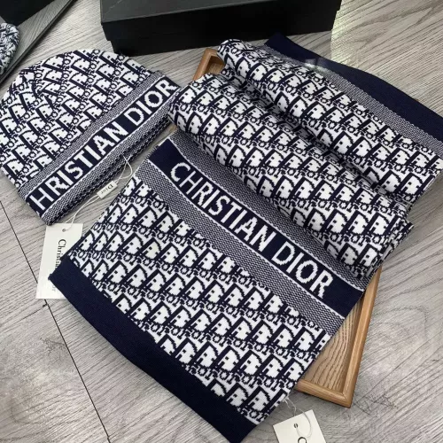 Replica Christian Dior Hat and Scarf Set #1372485 $48.00 USD for Wholesale