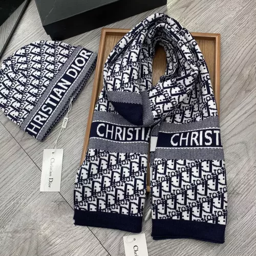 Replica Christian Dior Hat and Scarf Set #1372485 $48.00 USD for Wholesale