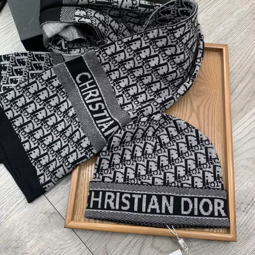Replica Christian Dior Hat and Scarf Set #1372486 $48.00 USD for Wholesale