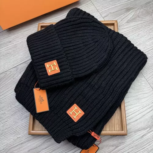 Wholesale Hermes Hat and Scarf Set #1372495 $52.00 USD, Wholesale Quality Replica Hermes Hat and Scarf and Glove Set