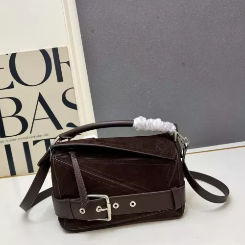 Wholesale LOEWE AAA Quality Messenger Bags For Women #1372499 $102.00 USD, Wholesale Quality Replica LOEWE AAA Quality Messenger Bags