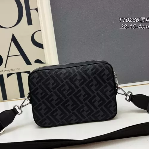Replica Fendi AAA Man Messenger Bags #1372532 $92.00 USD for Wholesale