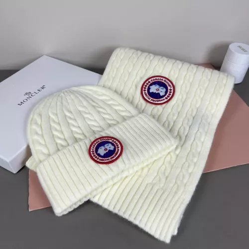 Wholesale Canada Goose Hat and Scarf Set #1372567 $42.00 USD, Wholesale Quality Replica Canada Goose Hat and Scarf and Glove Set