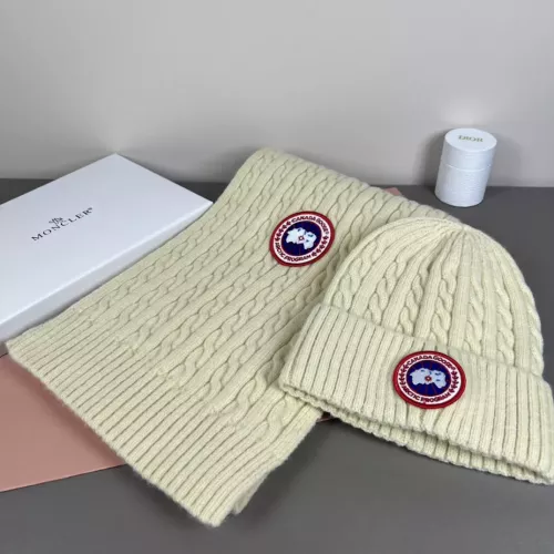 Wholesale Canada Goose Hat and Scarf Set #1372568 $42.00 USD, Wholesale Quality Replica Canada Goose Hat and Scarf and Glove Set