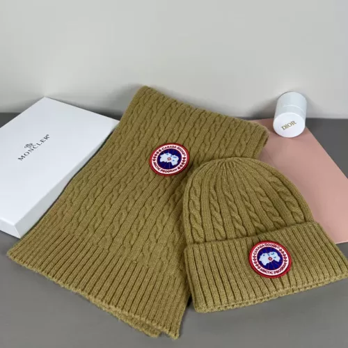 Wholesale Canada Goose Hat and Scarf Set #1372569 $42.00 USD, Wholesale Quality Replica Canada Goose Hat and Scarf and Glove Set