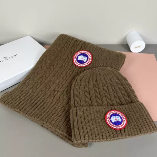 Wholesale Canada Goose Hat and Scarf Set #1372570 $42.00 USD, Wholesale Quality Replica Canada Goose Hat and Scarf and Glove Set