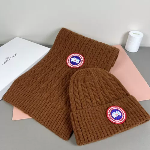 Wholesale Canada Goose Hat and Scarf Set #1372571 $42.00 USD, Wholesale Quality Replica Canada Goose Hat and Scarf and Glove Set