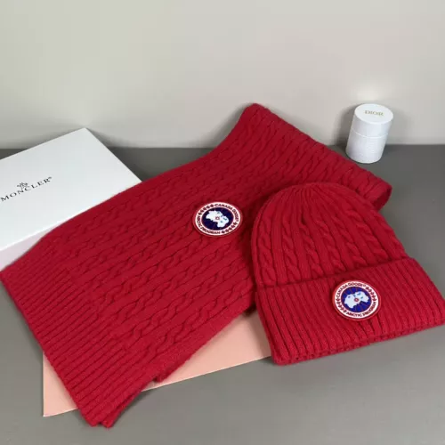 Wholesale Canada Goose Hat and Scarf Set #1372572 $42.00 USD, Wholesale Quality Replica Canada Goose Hat and Scarf and Glove Set