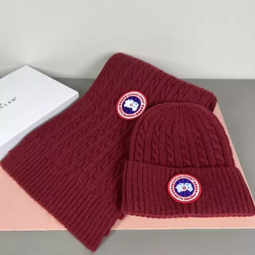 Wholesale Canada Goose Hat and Scarf Set #1372573 $42.00 USD, Wholesale Quality Replica Canada Goose Hat and Scarf and Glove Set