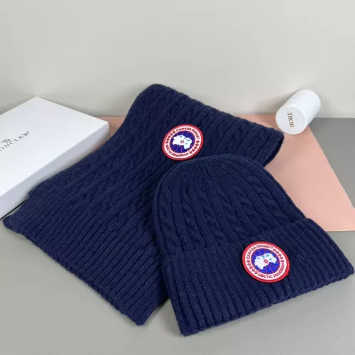 Wholesale Canada Goose Hat and Scarf Set #1372575 $42.00 USD, Wholesale Quality Replica Canada Goose Hat and Scarf and Glove Set