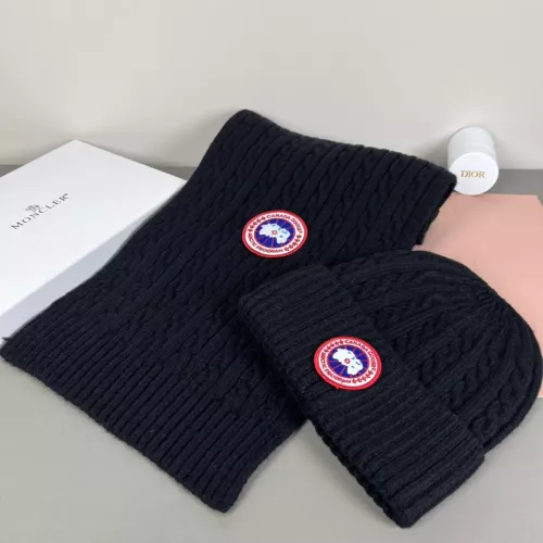 Wholesale Canada Goose Hat and Scarf Set #1372576 $42.00 USD, Wholesale Quality Replica Canada Goose Hat and Scarf and Glove Set