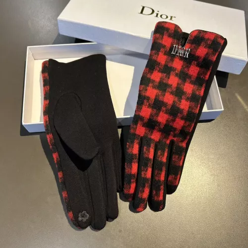 Replica Christian Dior Gloves #1372596 $34.00 USD for Wholesale
