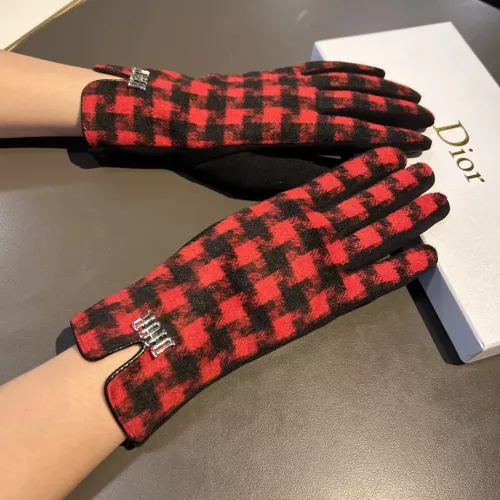Replica Christian Dior Gloves #1372596 $34.00 USD for Wholesale