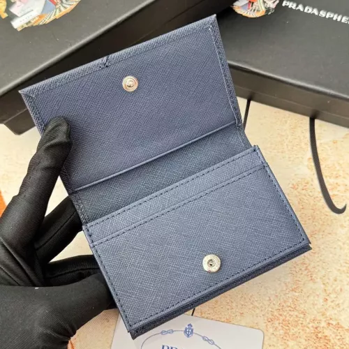 Replica Prada Wallets In Navy For Men #1372661 $34.00 USD for Wholesale