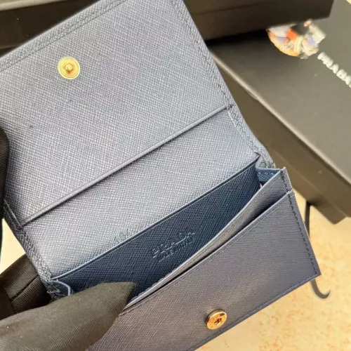 Replica Prada Wallets In Navy For Men #1372663 $34.00 USD for Wholesale