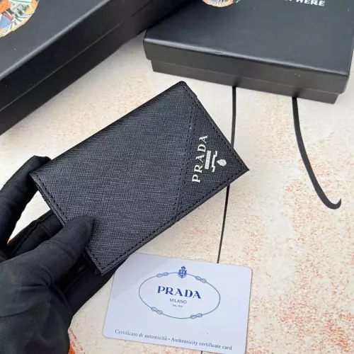 Wholesale Prada Wallets In Black For Men #1372680 $34.00 USD, Wholesale Quality Replica Prada Wallets
