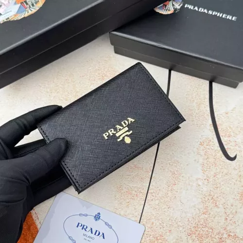 Wholesale Prada Wallets In Black For Men #1372681 $34.00 USD, Wholesale Quality Replica Prada Wallets