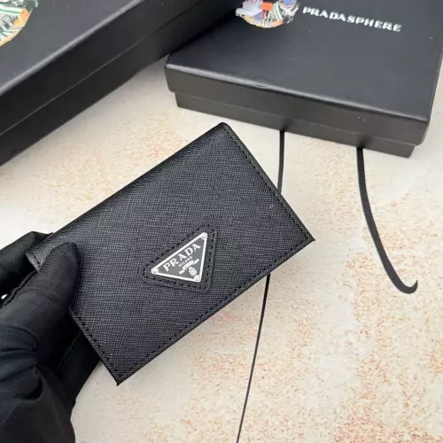 Wholesale Prada Wallets In Black For Men #1372685 $34.00 USD, Wholesale Quality Replica Prada Wallets