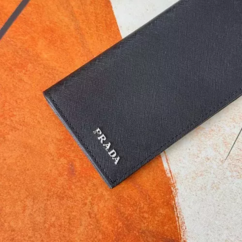 Replica Prada Wallets In Black For Men #1372704 $40.00 USD for Wholesale